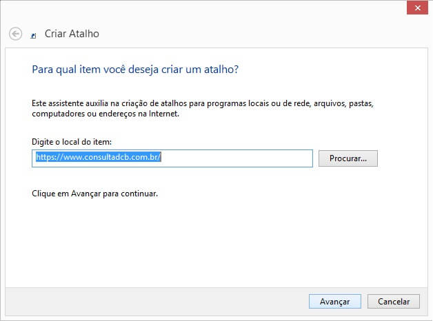 Atalho para ConsultaDCB